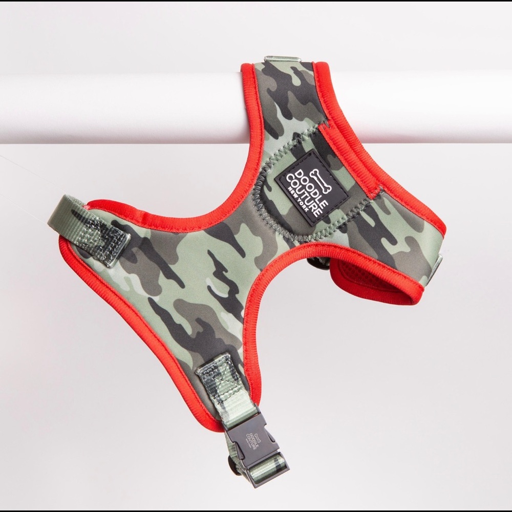 West Point Camo Harness and Leash